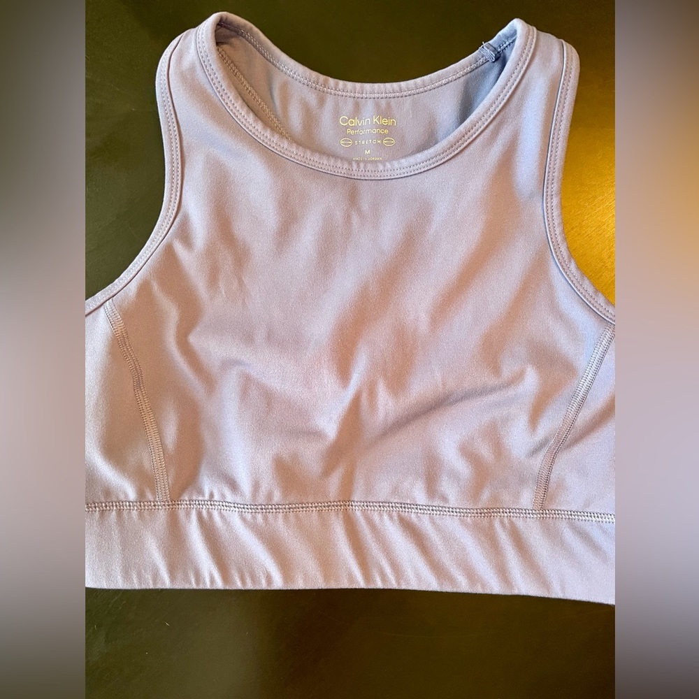 💜Calvin Klein Performance Purple/Lavender Tank in size Medium